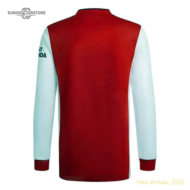 2021-2022 Arsenal Home Shirt (long Sleeve) Premium Quality Football