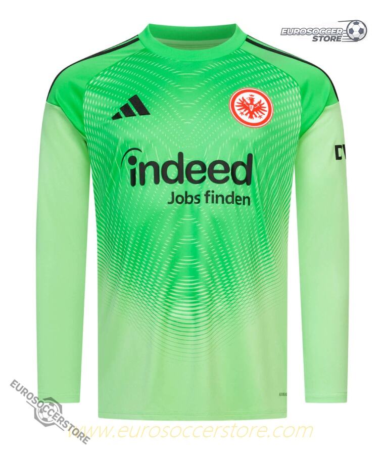 Long Sleeve Goalkeeper Jersey for Eintracht Frankfurt 25-26 Season