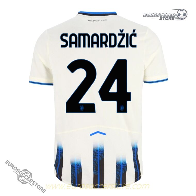 25-26 Season Atalanta Away SAMARDŽIĆ 24 Football Jersey