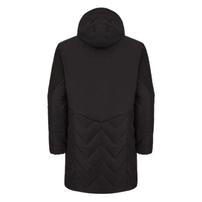 Genuine Official 2023-2024 Wales WRU Padded Rugby Parka Jacket (Black)