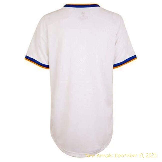Real Madrid 2021-2022 Womens RM Official Home Shirt - Cost-Effective
