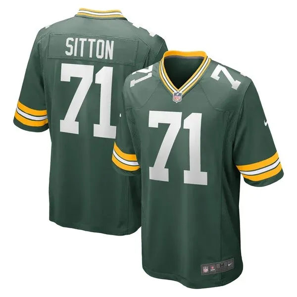 Green Bay Packers Game Football Jersey - Green S | authentic jersey