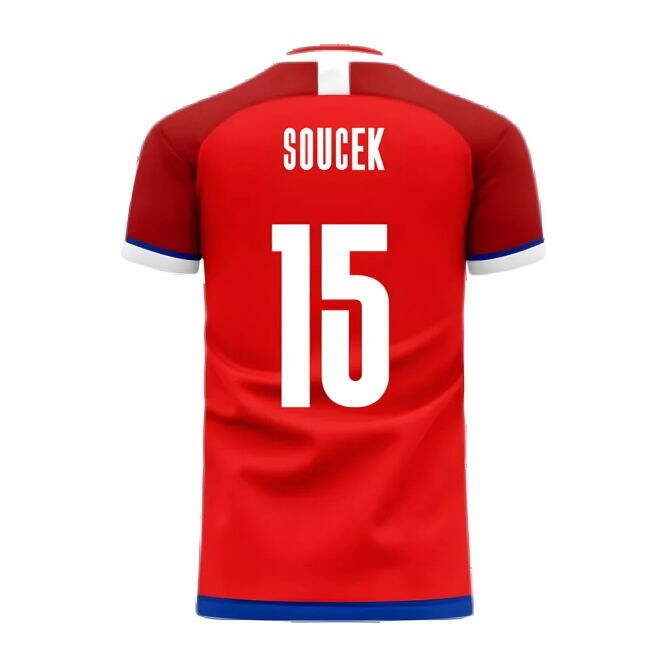 Unique Czech Republic Home Collector Jersey 2025-2026 (SOUCEK 15) (1)