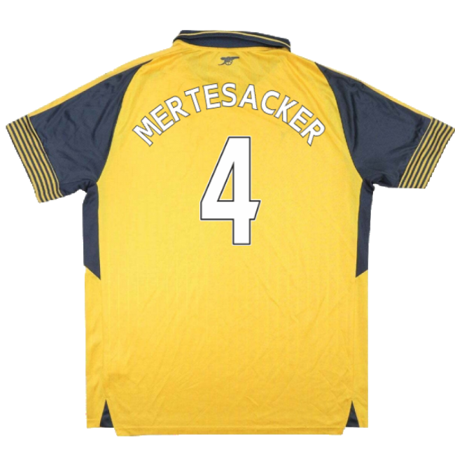 Superior Craftsmanship Arsenal Away Shirt Mint S Mertesacker #4 Mo...