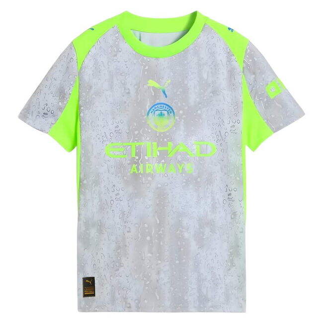 Third Shirt for Man City 2025-2026 (Children