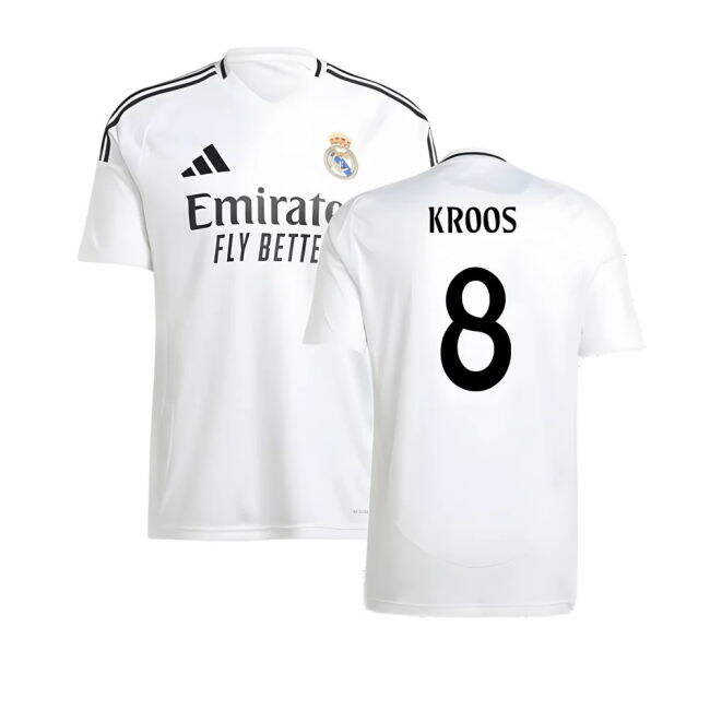 2024-2025 Real Madrid Home Shirt (Kroos 8)