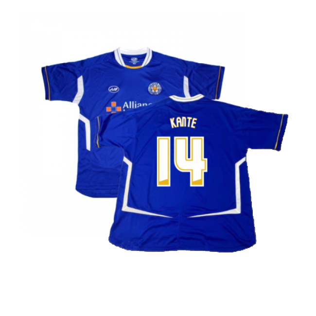 Elite Leicester City 2005-06 Home Shirt ((Good) XXL) (Kante 14)