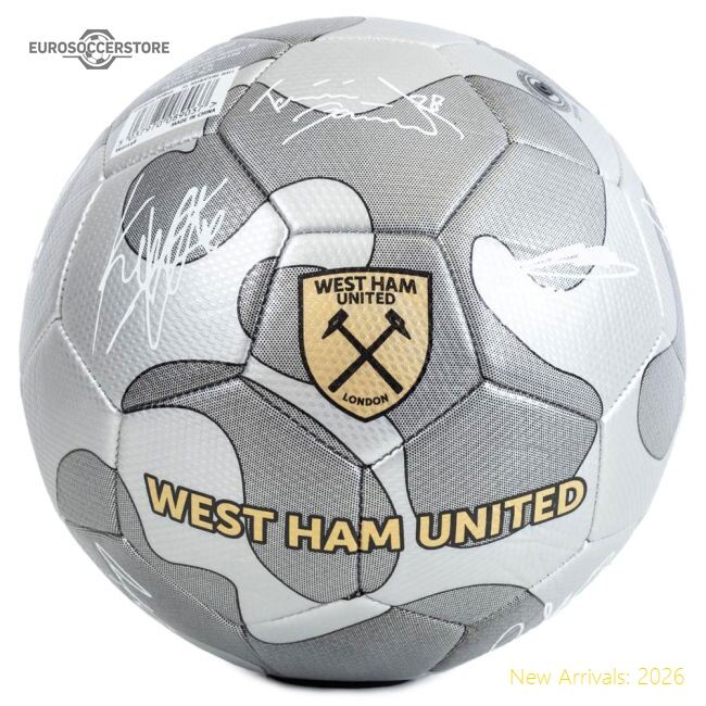 Official West Ham United Fc Camo Sig Football - Premium Quality Baby