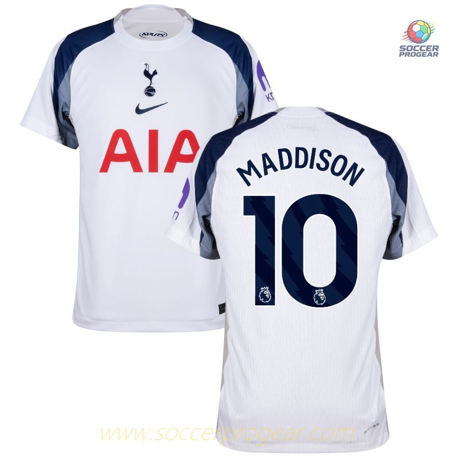 Tottenham Home Shirt 2025-2026 Season Maddison