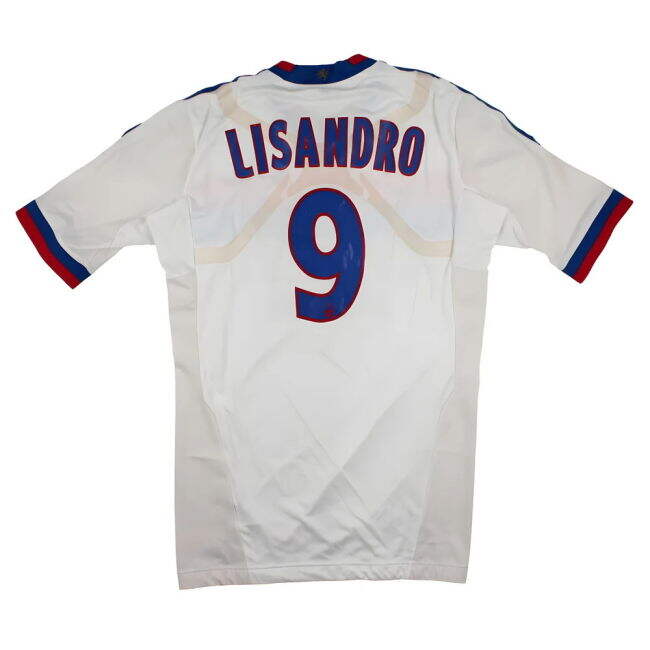 Lyon 2011-12 Player Issue Home Shirt (XL) Lisandro #9 (With Player Issue Bag) (Good)