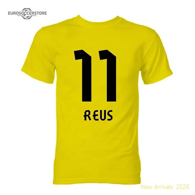 Exceptional Marco Reus Borussia Dortmund Hero Supporter Tee (yellow)