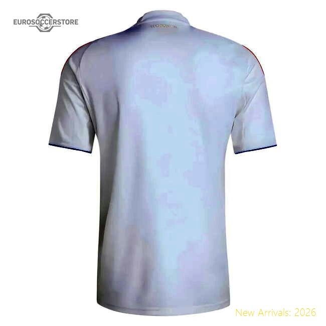 Popular Official 2025-2026 Olympique Lyon Home Shirt