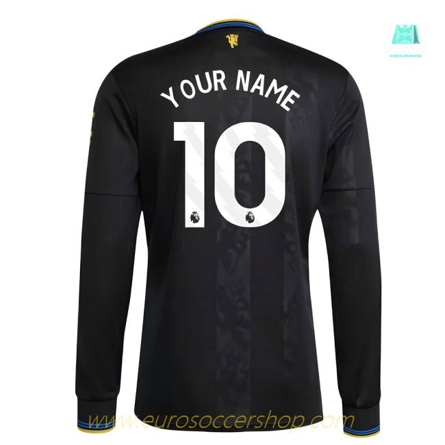 2025-2026 Man Utd Long Sleeve Third Shirt (Your Name)