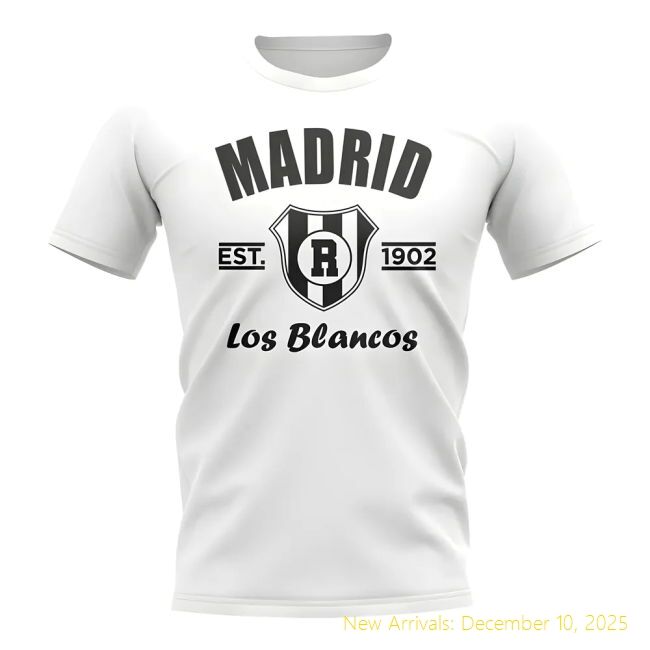 2025-2026 Real Madrid Home Shirt - Durable Uniform - White Color