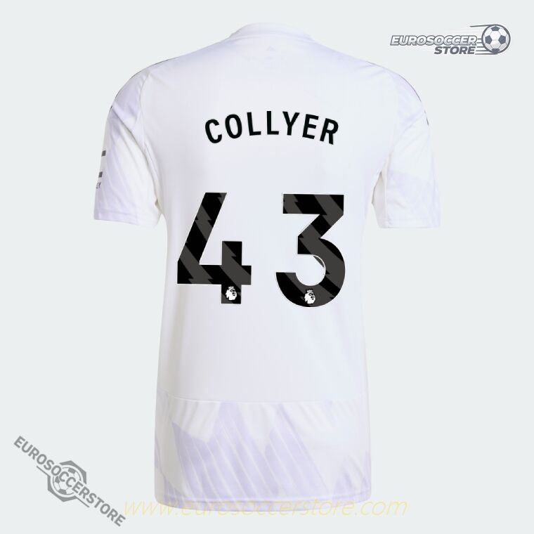 Manchester United 25-26 Away Jersey with COLLYER 43