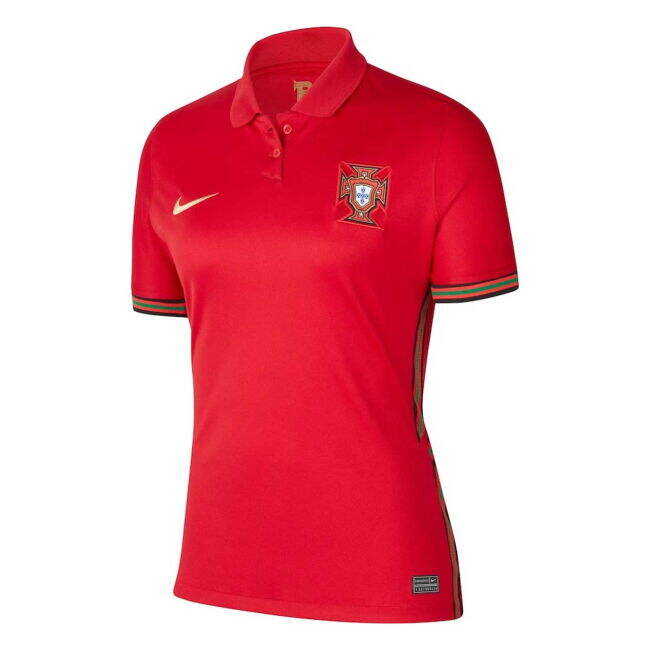 Cheap 2020-2021 Portugal Home Nike Womens Shirt (FIGO 7) Elegant
