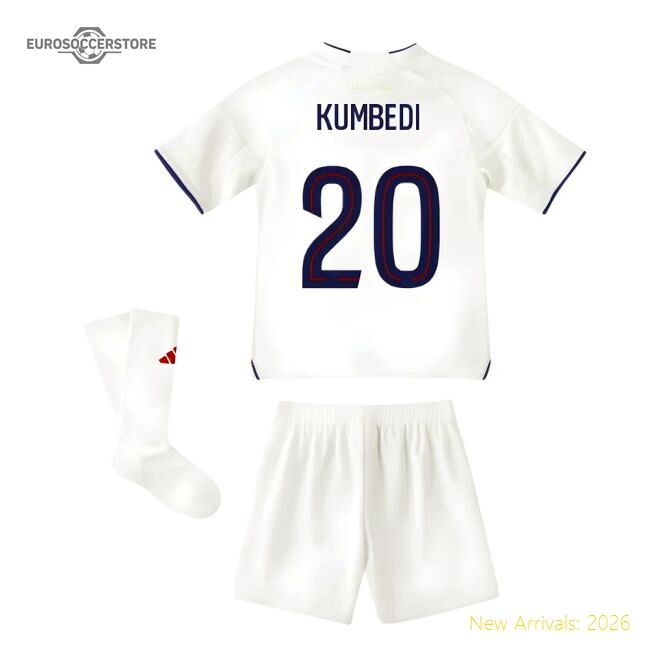 Supporter 2025-2026 Olympique Lyon Home Mini Kit (Kumbedi 20)