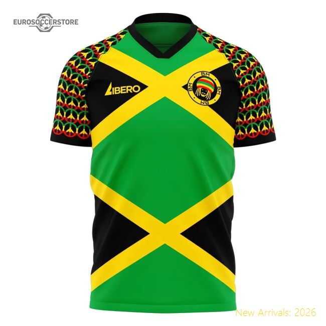 Jamaica Marley 20242025 Concept Jersey  Highperformance