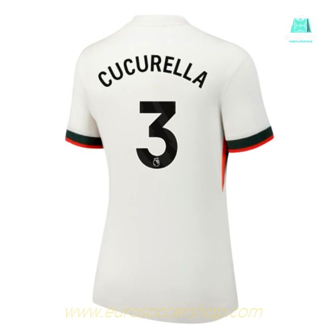 2025-2026 Chelsea Away Shirt (Womens) (Cucurella 3)