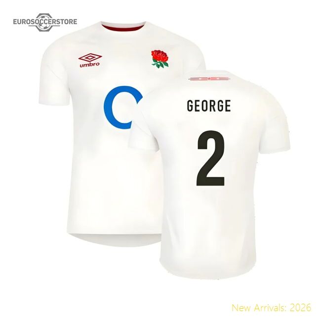 Authentic England 2023-2024 Official Home Jersey Modern