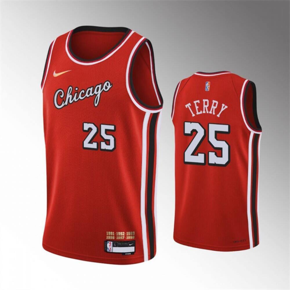 Classic Chicago Bulls 25 Red Jersey - - Must-Have Jersey