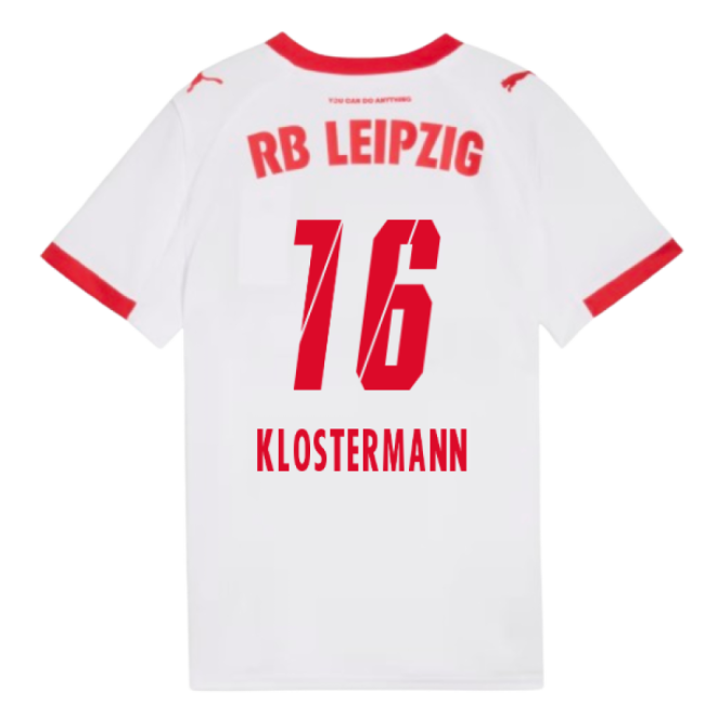 2025-2026 Red Bull Leipzig Home Shirt (kids) (klostermann 16)