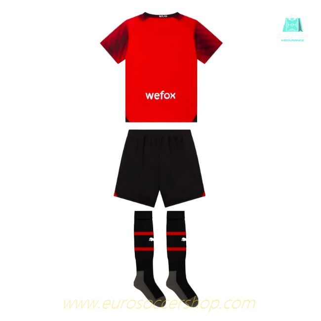 2023-2024 AC Milan Home Mini Kit (Ibrahimovic 11)
