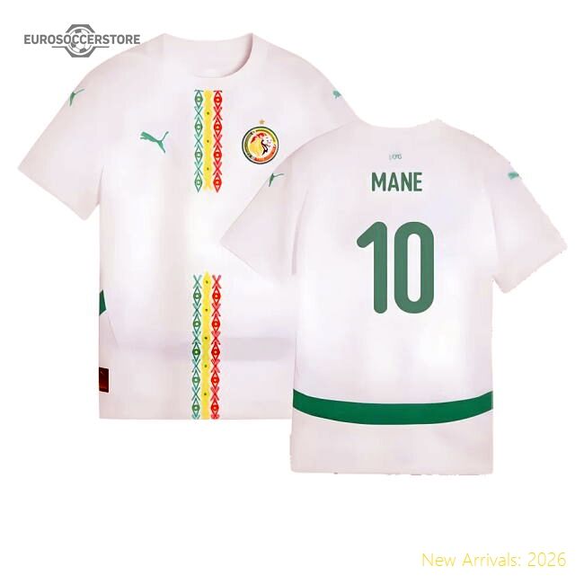 Premium Senegal Kids 20242025 Home Jersey Climalite Moisturewicking