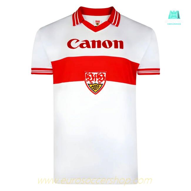 Score Draw Vfb Stuttgart 1980 Retro Football Shirt