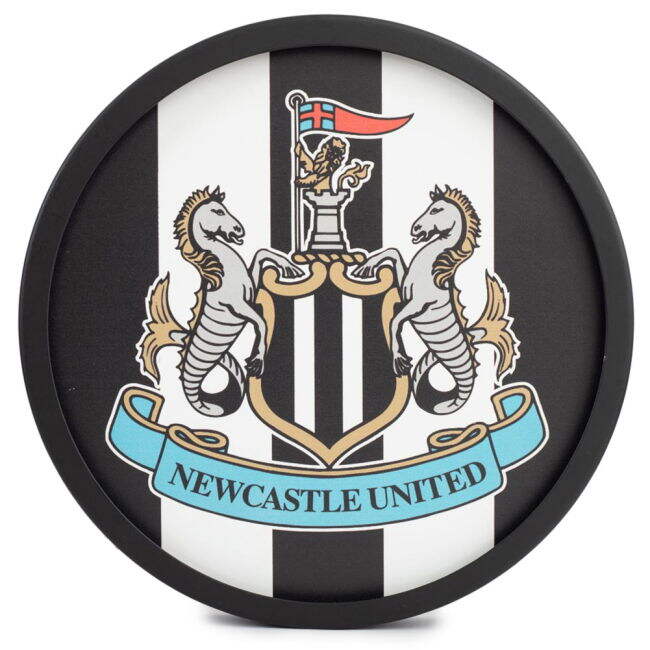 replica Newcastle United FC Metal LED Logo Sign
