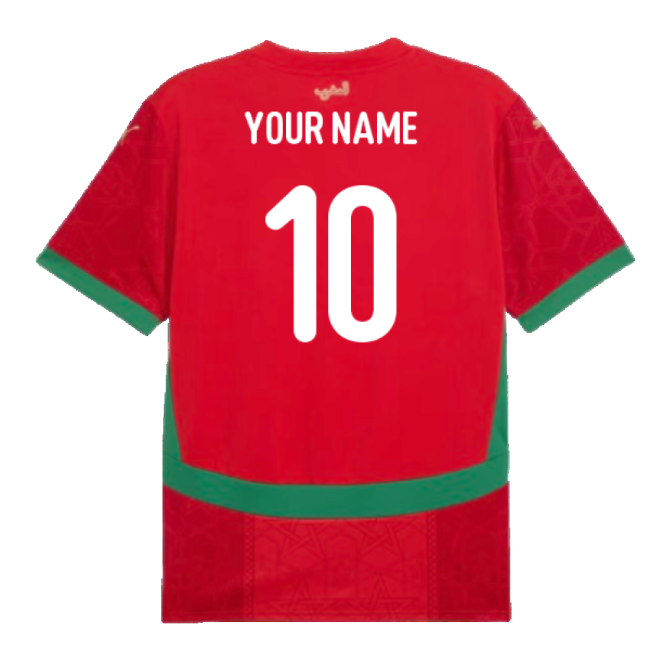 Morocco Your 20242025 Home Jersey  Top Retro Aeroready