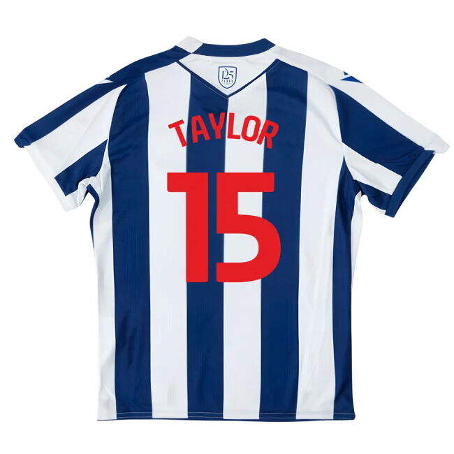 Budget-Friendly 2025-2026 West Brom Home Vintage Player Issue Tay#225