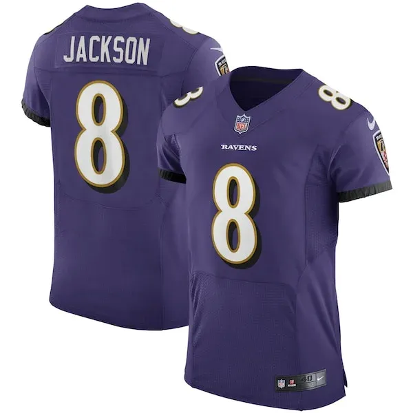 Baltimore Ravens Elite NFL Jersey - Purple | Durable Football Apparel