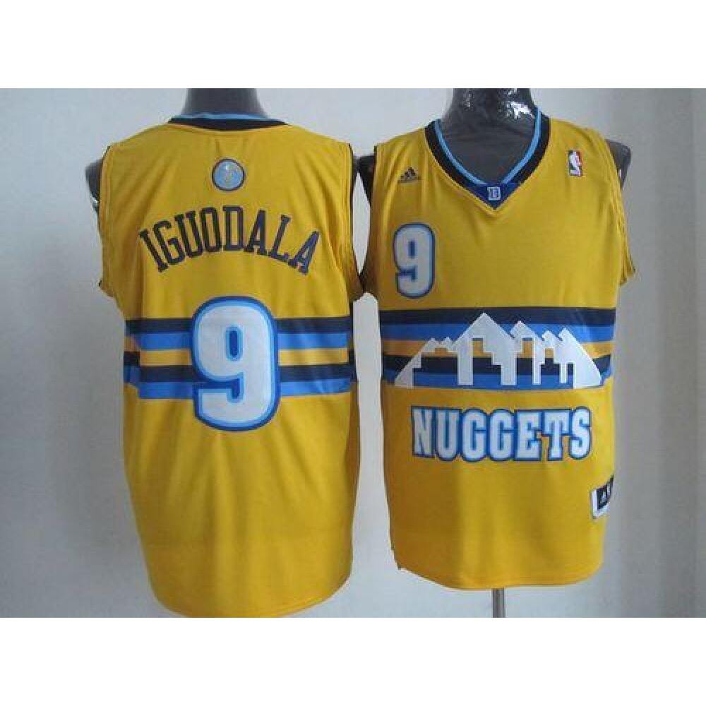 Durable 9 Yellow Jersey - - Basketball Fan Gear