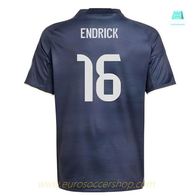 2025-2026 Real Madrid Away Shirt (Kids) (Endrick 16)