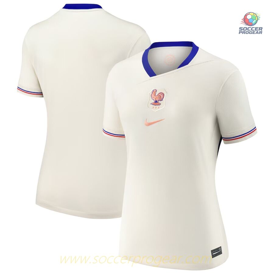 France Women's National Team 2025 Edition Away Football Soccer Shirt