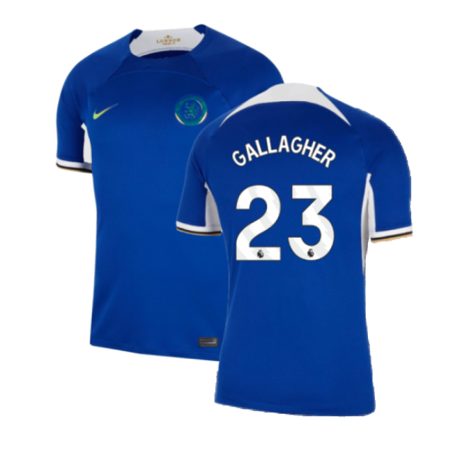 Durable Stitching 2023-2024 Chelsea Home Rare Official Shirt GALL#825