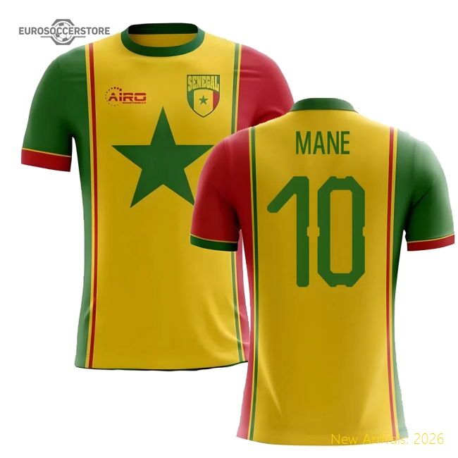 Senegal Concept 20252026 Third Jersey  Durable Modern