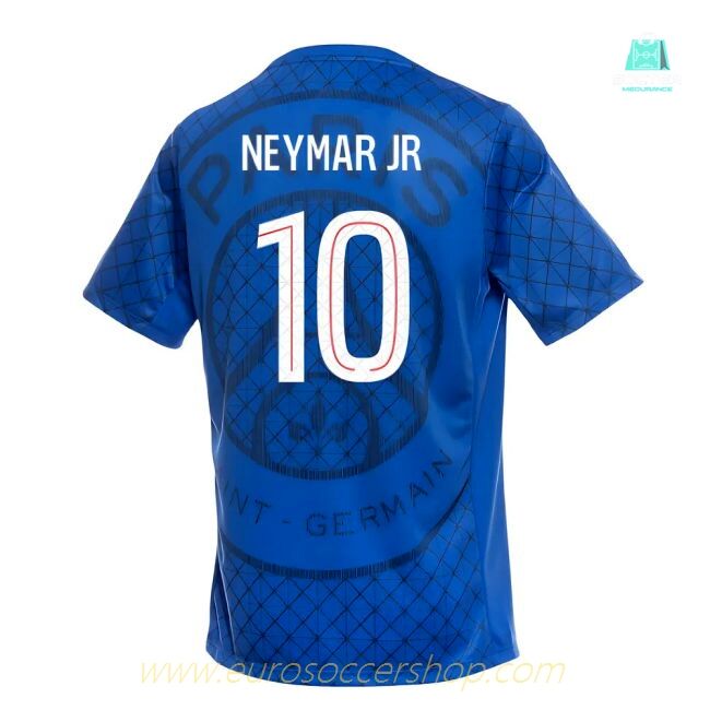 2025-2026 PSG Academy Pro Home Pre Match Shirt (Royal) (Neymar JR 10)