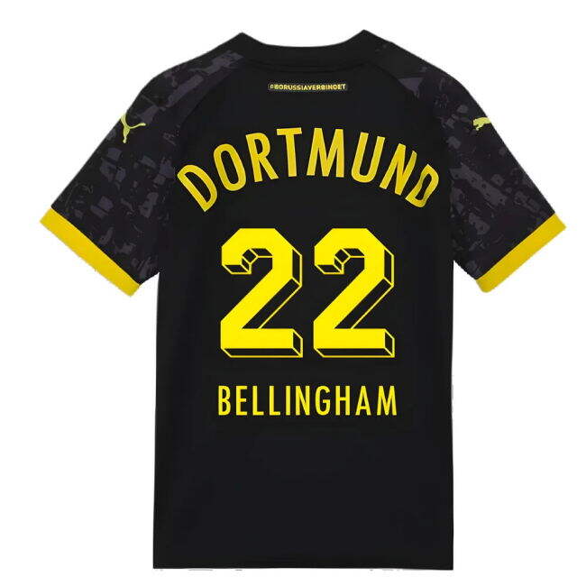 Borussia Dortmund 2023-2024 Away Jersey - Kids #96