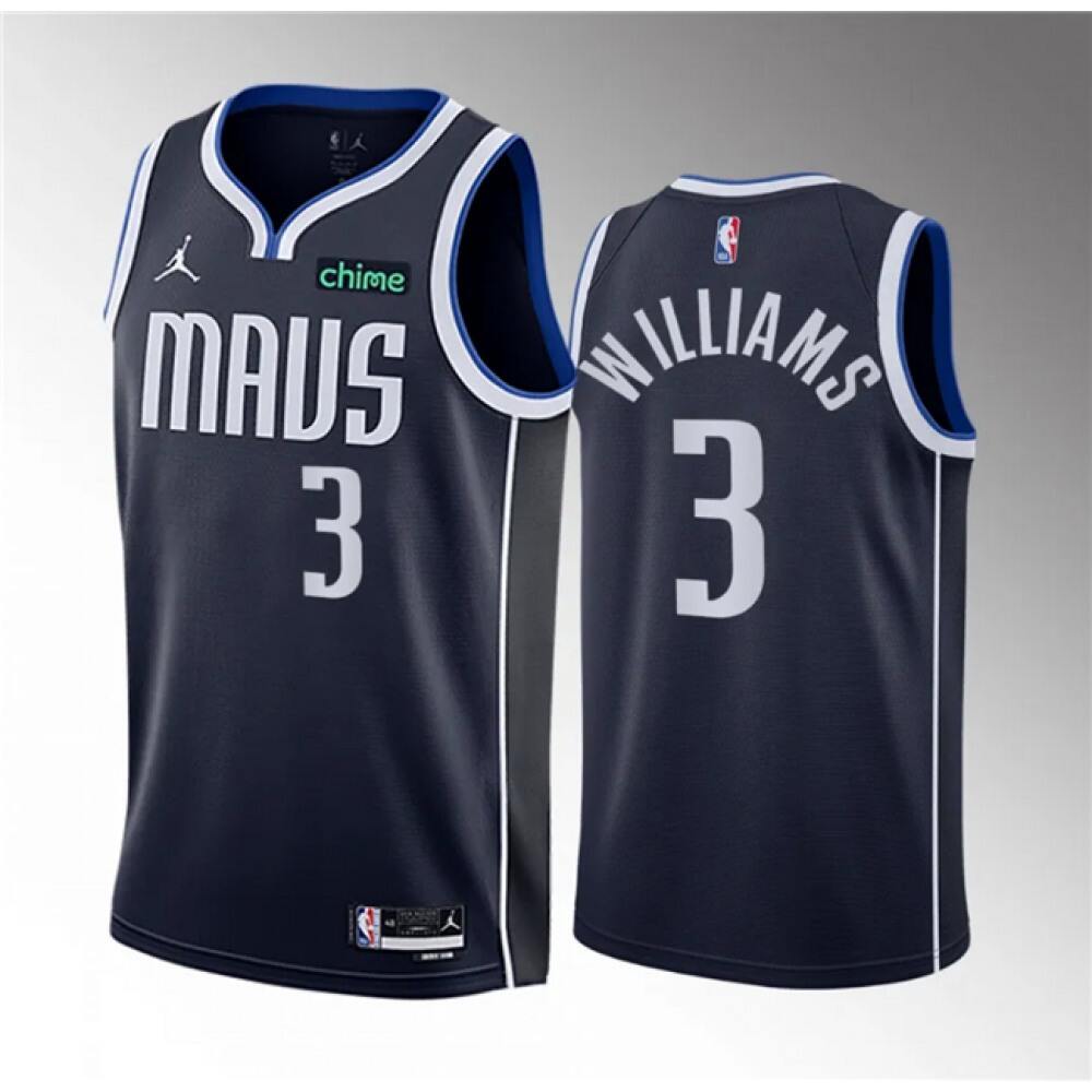 Durable Dallas Mavericks 3 Navy Jersey - Must-Have Jersey