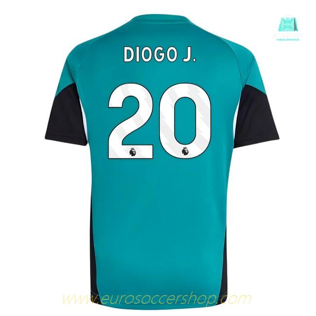 2025-2026 Liverpool EU Training Jersey (Green) - Kids (Diogo J. 20)