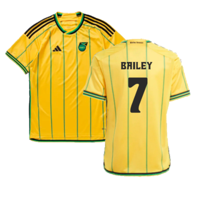 Jamaica Soccer Team Replica Jersey - Kids Version (BAILEY 7)