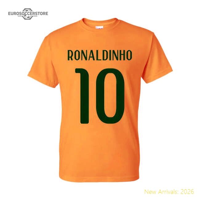 Pro Ronaldinho Brazil Legend Apparel (bra) Trendy Quality