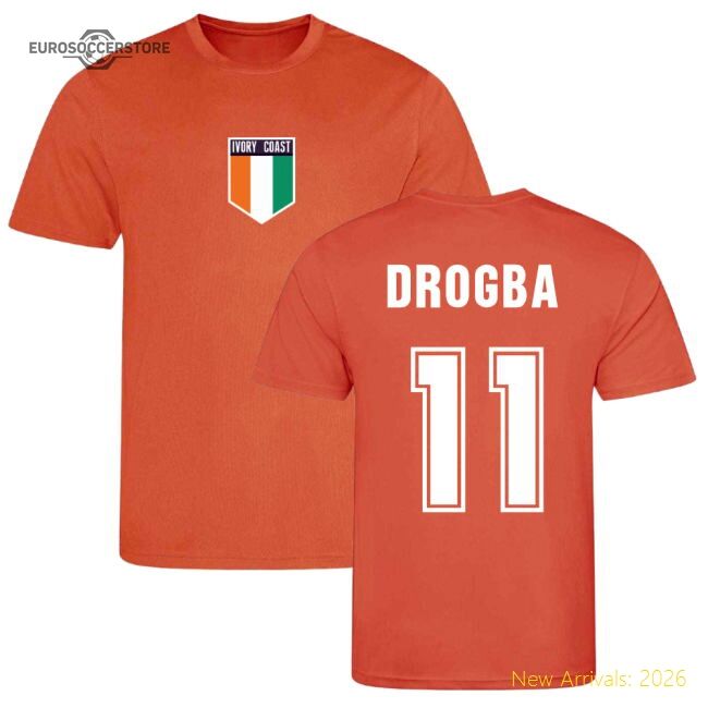 Top Drogba Ivory 20242025 Training Jersey () Breathable