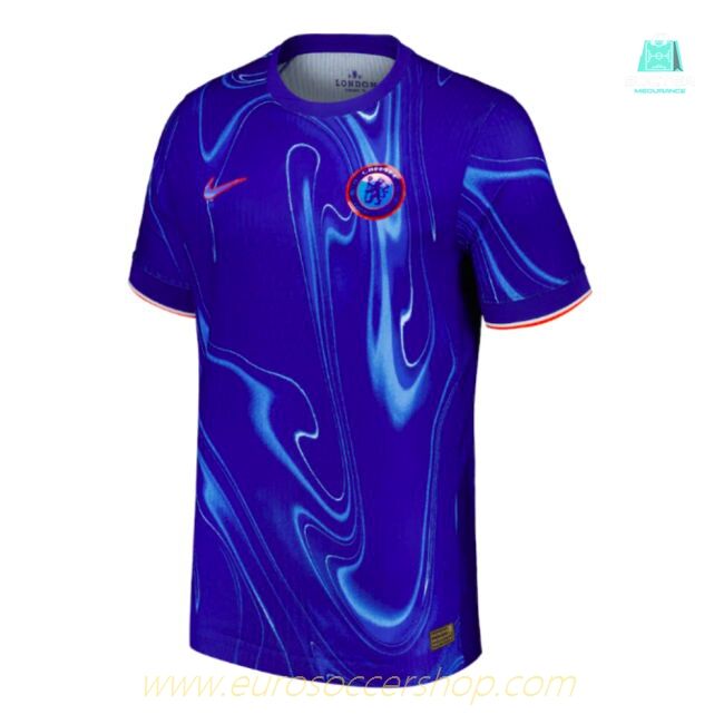 2024-2025 Chelsea Home Authentic Dri-Fit ADV Shirt (Caicedo 25)