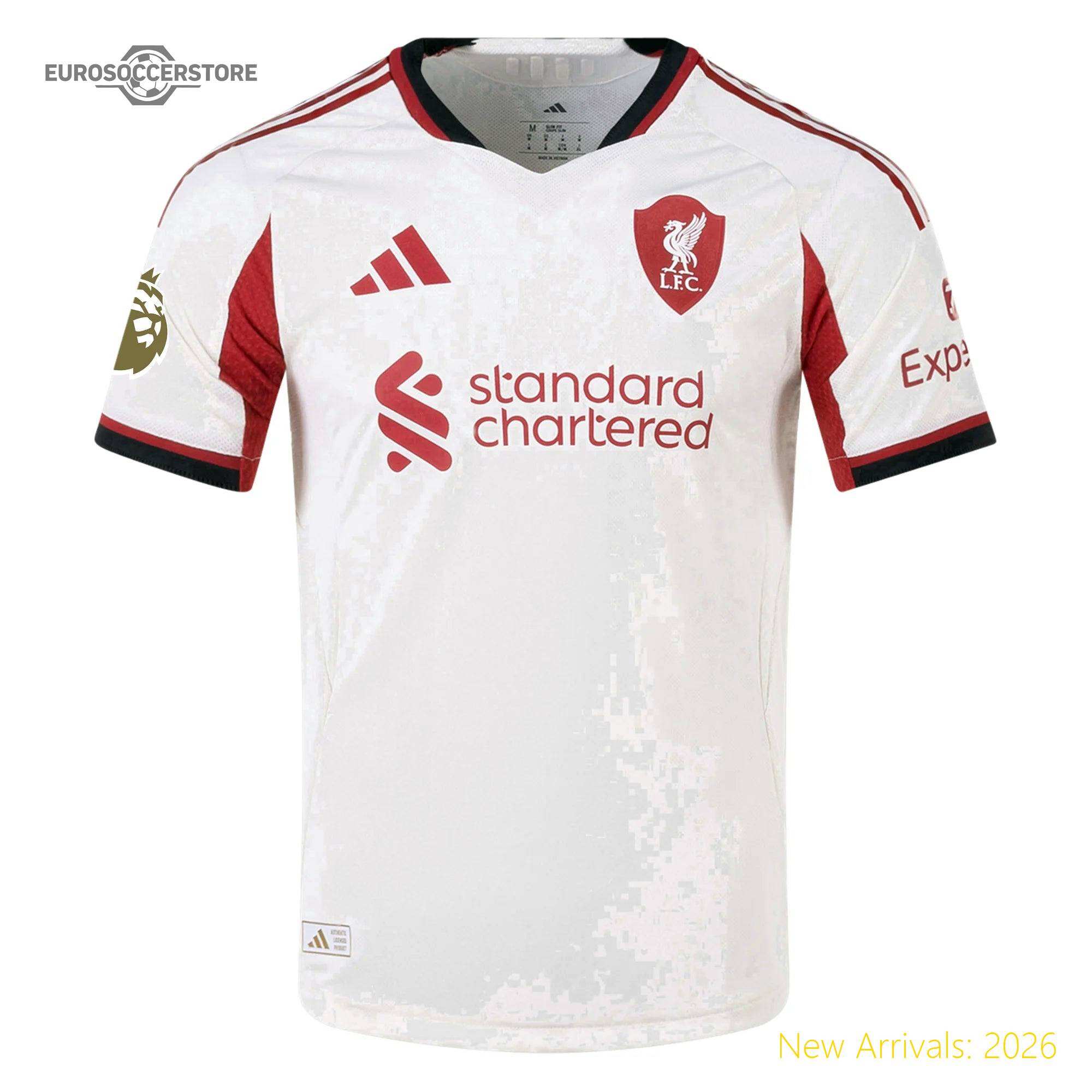 Officially Licensed High-quality Men Liv Iconic Player Away Jersey