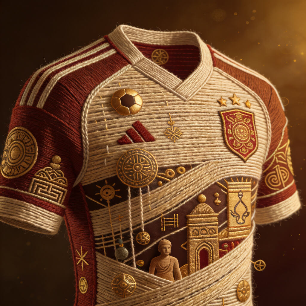 A wearable tapestry of meaning: History, culture and identity intertwine in football jerseys