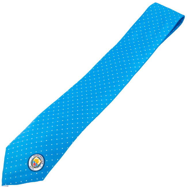 Men's Manchester City FC Sky Blue Tie