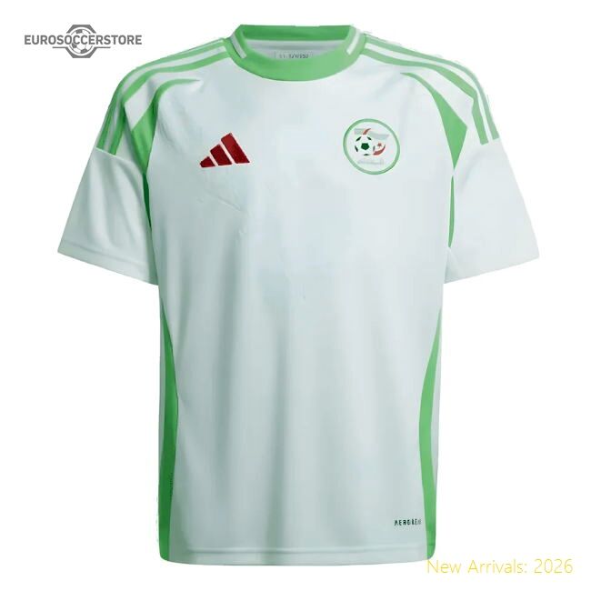 Authentic Algeria Kids 20242025 Home Jersey Retro Classic